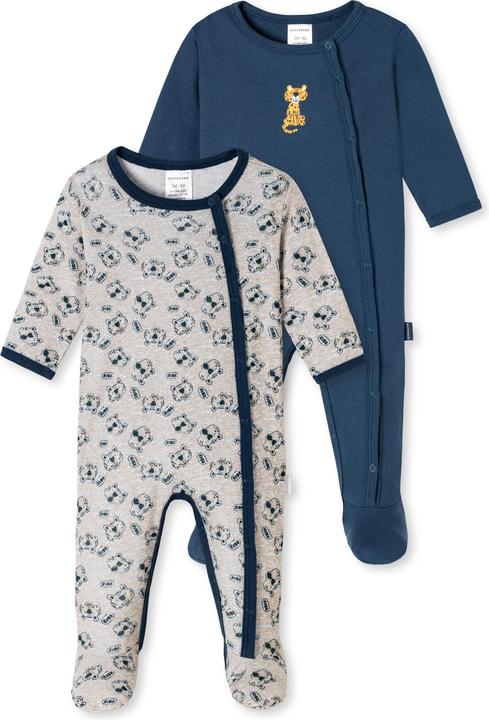 Schiesser 2erPack Baby Strampler (74)