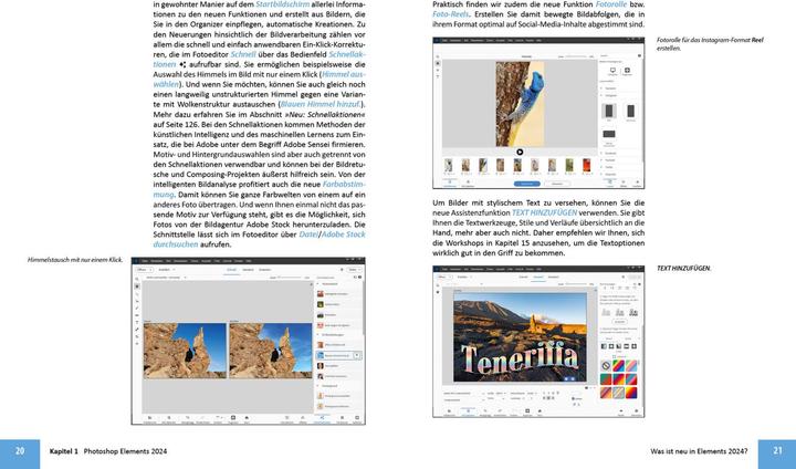 Image du produit Photoshop Elements 2024 - Das umfangreiche Praxisbuch (Allemand, Kyra Singer, Christian Singer, 2023)