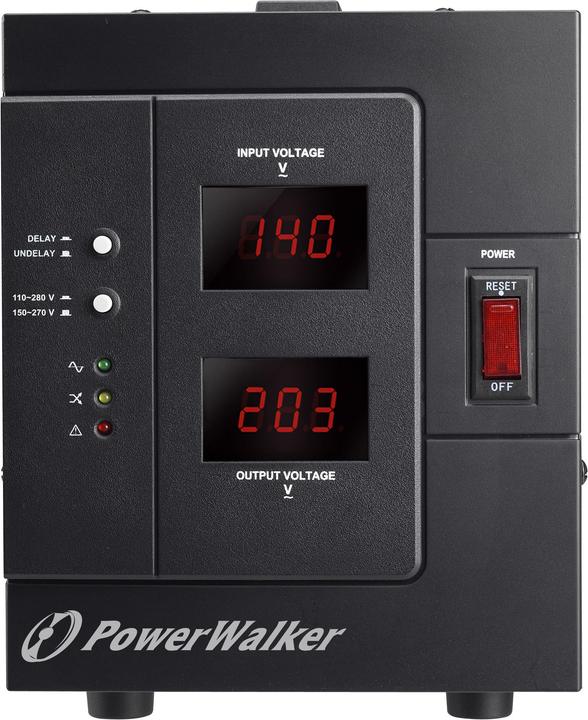 Produktbild Powerwalker AVR 3000/SIV Schuko 3000VA / 2400W automatischer Spannungsregler