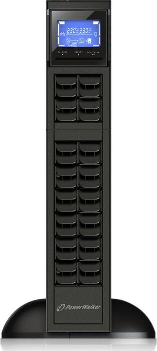 Actual product image Powerwalker VFI 1000 CRM LCD 1000VA / 800W Online UPS Tower/Rack Double Converter SNMP Slot 31cm Depth (1000 VA, 800 W, Online double converter UPS)