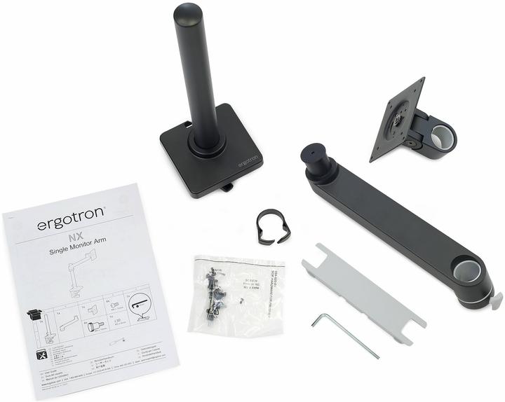 Produktbild Ergotron NX Monitor Arm Black (Tisch, 34")