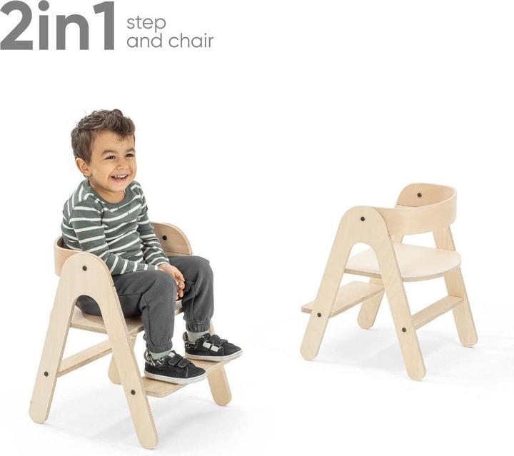 Produktbild MamaToyz MiniStep 2 in 1 - Schemel / Tritthocker