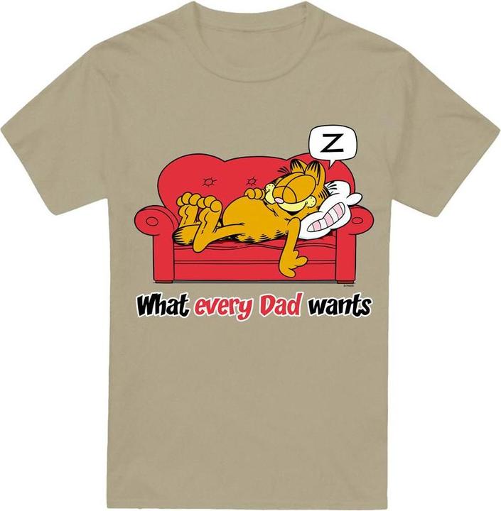 Actual product image Garfield Mens What Every Dad Wants T-Shirt (XL)