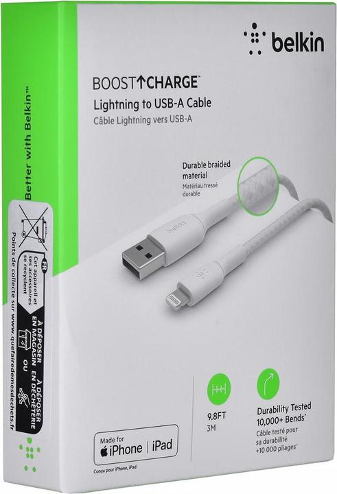 Image du produit Belkin Boost Charge USB A (3 m, USB 2.0)