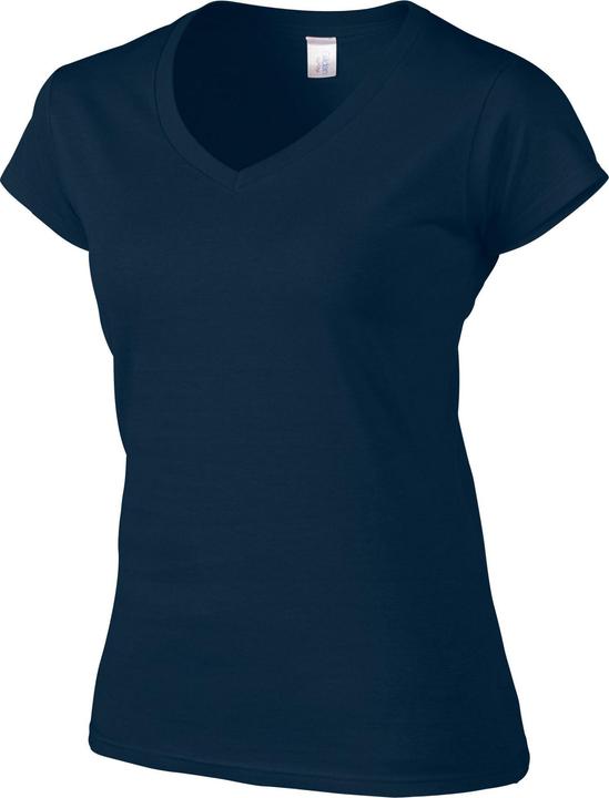 Actual product image Gildan Womens/Ladies Soft Touch V Neck T-Shirt (36 D)