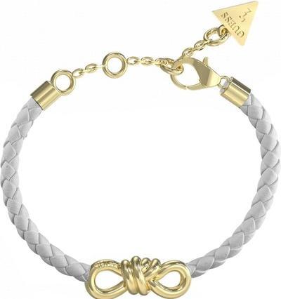 Immagine prodotto Guess Bracciale elegante in pelle bianca con fiocco JUBB04003JWYGWHT/U (Acciaio inossidabile)