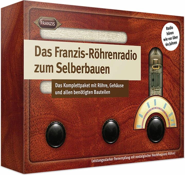 Produktbild Franzis Röhrenradio zum Selberbauen