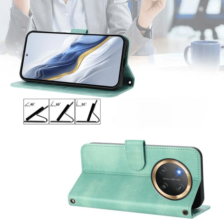 Image du produit Cover-Discount HONOR Magic7 Lite – Wildleder Look Etui im Vintage Design (Honor Magic7 Lite)