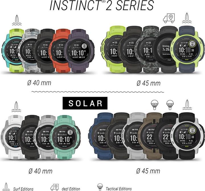 Productafbeelding Garmin Instinct 2S Solar (40 mm)