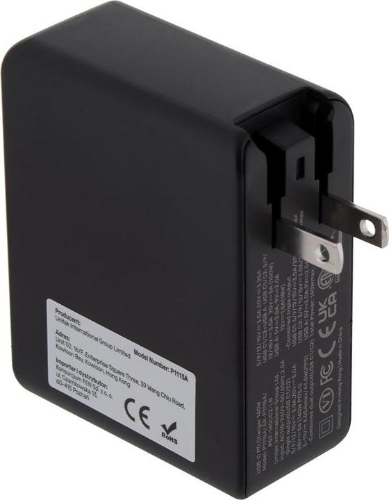 Immagine prodotto Unitek ŁADOWARKA GAN 2X USB-C USB-A 140W (140 W)