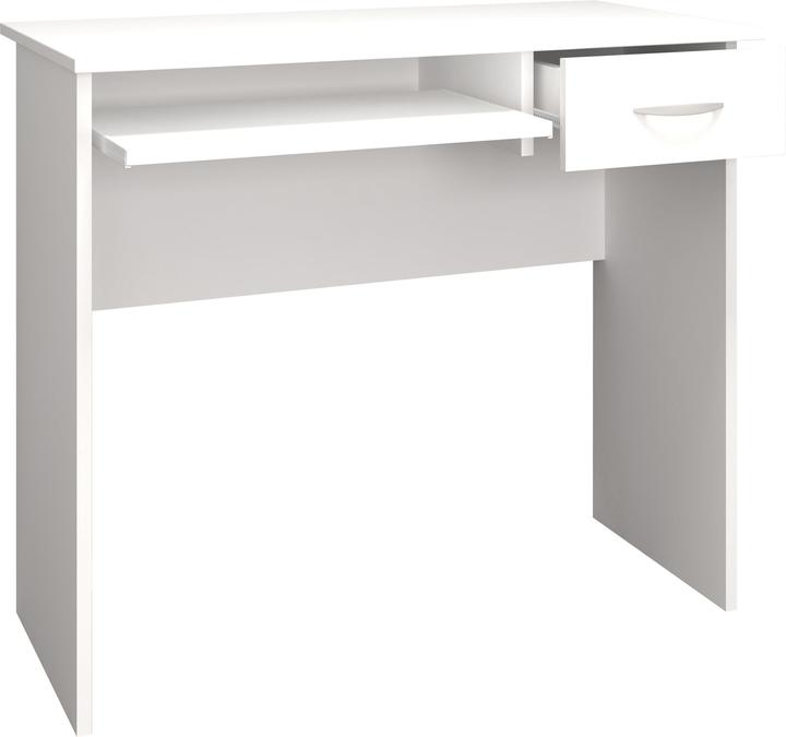Image du produit VCM Bureau en bois Table d'ordinateur Tiroir de clavier Table de bureau Arusa L (85 x 50 x 75 cm)