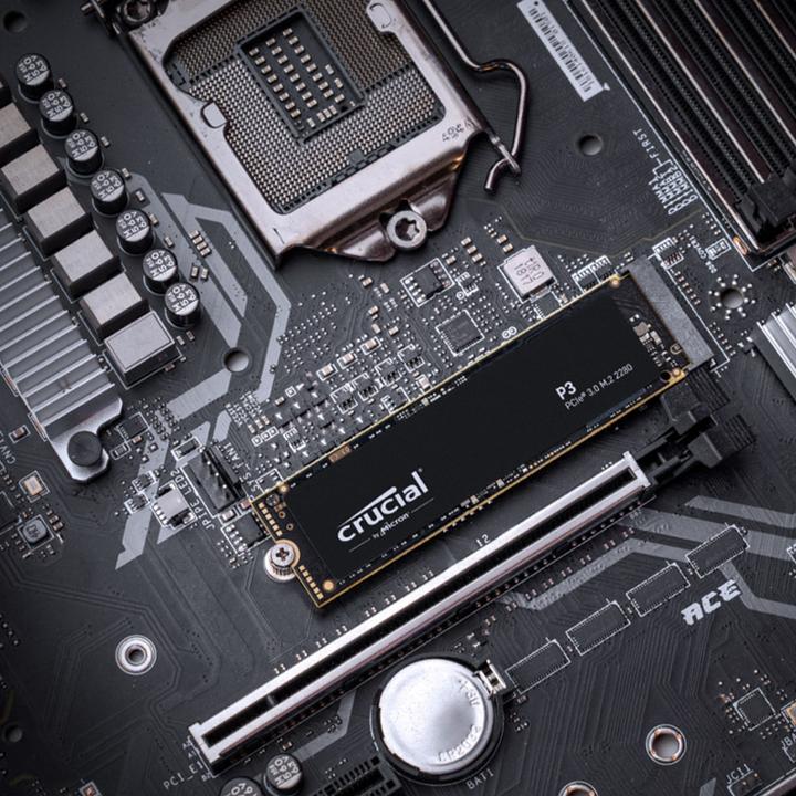 Actual product image Crucial P3 (500 GB, M.2 2280)
