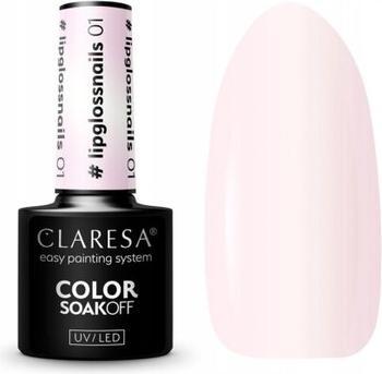 Actual product image Claresa Hybrid Nail Polish Lipglossnails 01