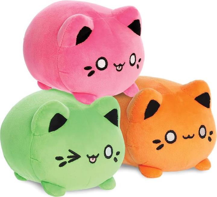 Image du produit Tasty Peach - Plüschmaskottchen 9 cm Vivid Pink Meowchi