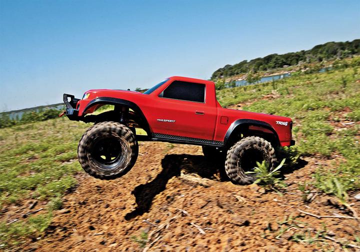 Actual product image Traxxas Trx-4 Sport 4x4 Rot 1/10 Scale-Crawler Rtr Brushed, Clipless, Ohne Akku Und Ladegerät (RTR Ready-to-Run)