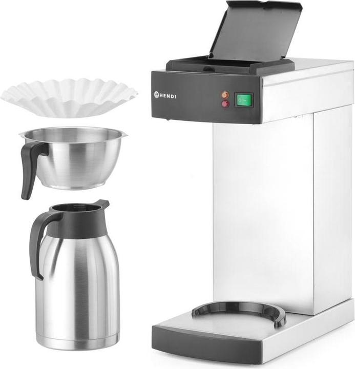 Produktbild Hendi Filterkaffeemaschine,, 2L, 220-240V/1400W, 215x410x(H)520mm