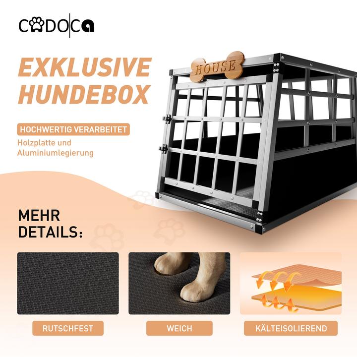 Image du produit Cadoca Cage de Transport pour Chien L-XL (Chien, Verrouillable)