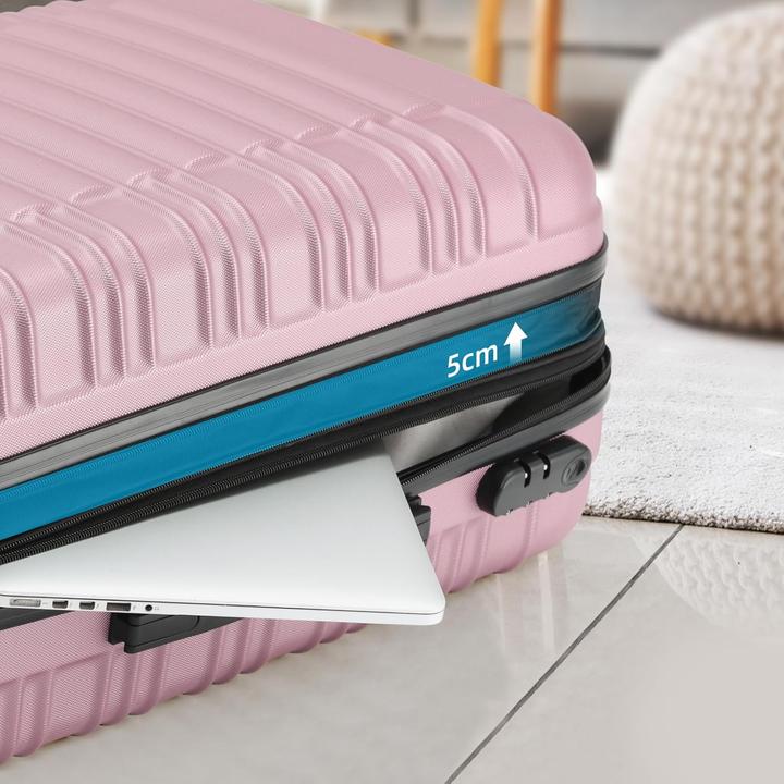 Actual product image Beibye Erweiterbarer Hartschalenkoffer (45 l, Hand luggage (up to 50 litres))