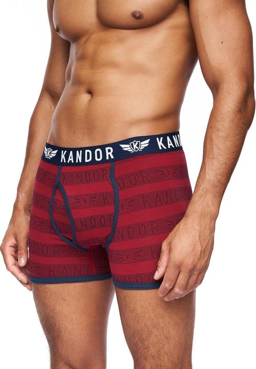 Actual product image Kandor Mens Lingo Boxer Shorts (Pack of 5) (XXL, 5-pack)