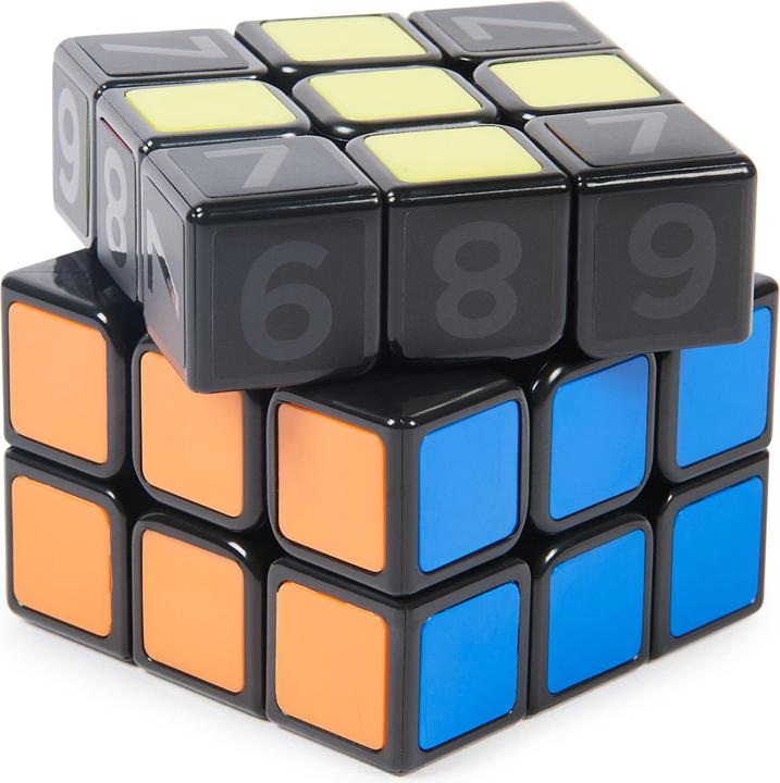 Actual product image Spin Master Rubik’s Coach Cube, Learn to Solve 3x3 Cube with Stickers, Guide, & Videos | Stress Relief Fidget To (3 x 3)
