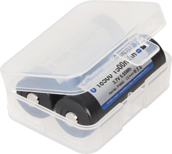 Actual product image Keeppower Battery 18500 protected (1 pcs., 18500, 1500 mAh)