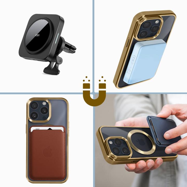 Produktbild Avizar Chrom Handyhülle Series (Apple iPhone 15 Pro)