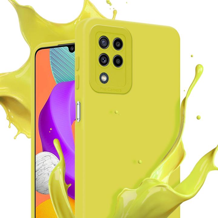 Actual product image Cadorabo Case for Samsung Galaxy M22 / M32 4G in TPU Fluid LM162 Style (Samsung Galaxy M22, Samsung Galaxy A32)
