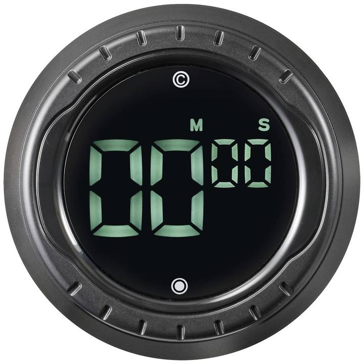 Actual product image Sygonix Timer Black digital