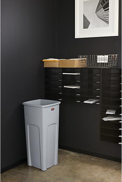 Actual product image Rubbermaid Recyclable waste collectors made of plastic (87 l)