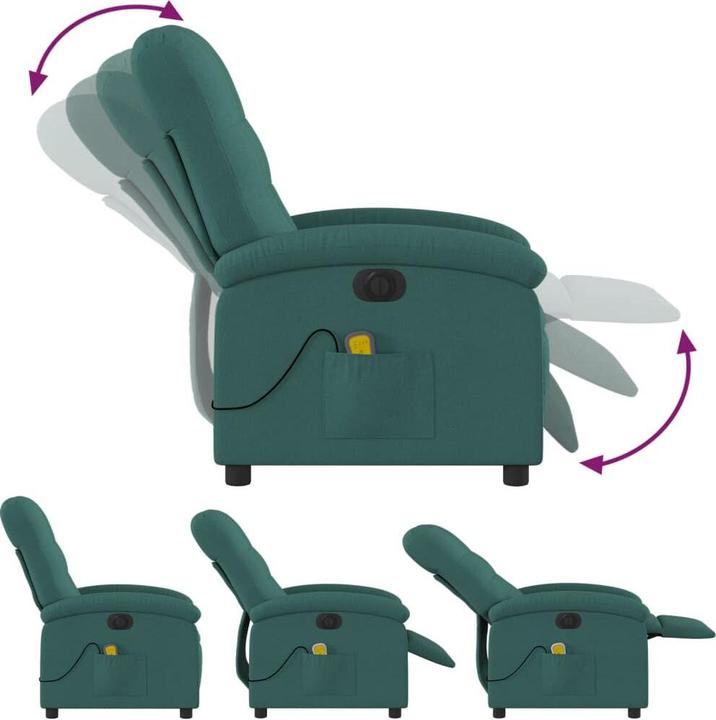 Produktbild VidaXL Massagesessel Elektrisch Stoff