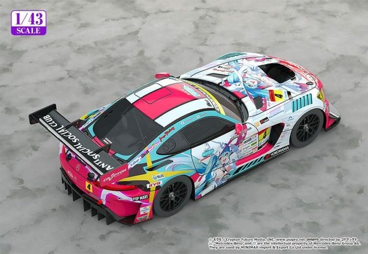Immagine prodotto Good Smile Company Hatsune Miku GT Project veicolo 1/43 Hatsune Miku AMG 2024 Season Opening Ver. 11 cm