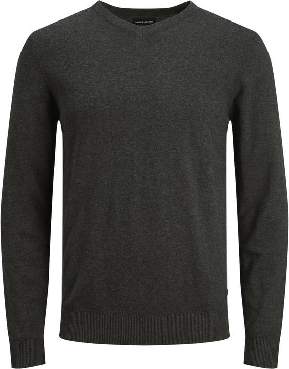 Jack & Jones Pullover Strickpullover mit V-Ausschnitt JJEEMIL KNIT V-NECK - 5060