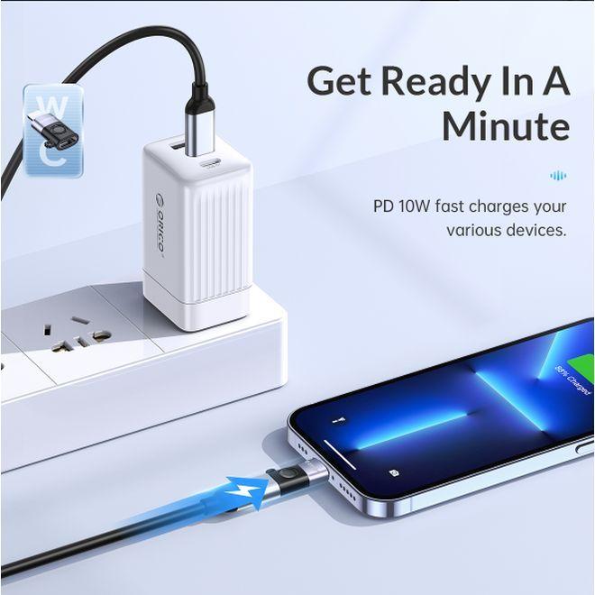 Actual product image Orico Lightning to USB-A Adapter (Lightning, USB-A)