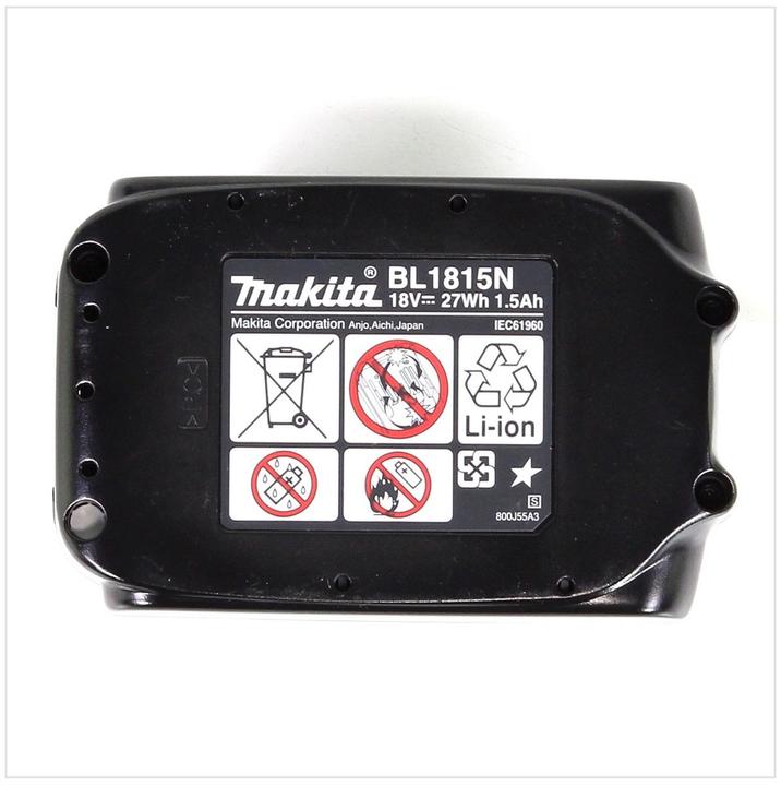 Image du produit Makita Batterie d'outils BL181515N 196235-0 (18 V)