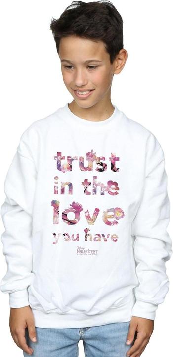 Actual product image Disney Boys Maleficent Mistress Of Evil Trust In The Love Sweatshirt (152, 158)