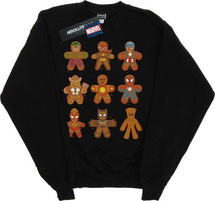Immagine prodotto Avengers Christmas Gingerbread Felpa Donna (L)
