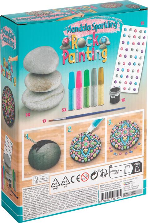 Actual product image Grafix Stone Painting Mandala