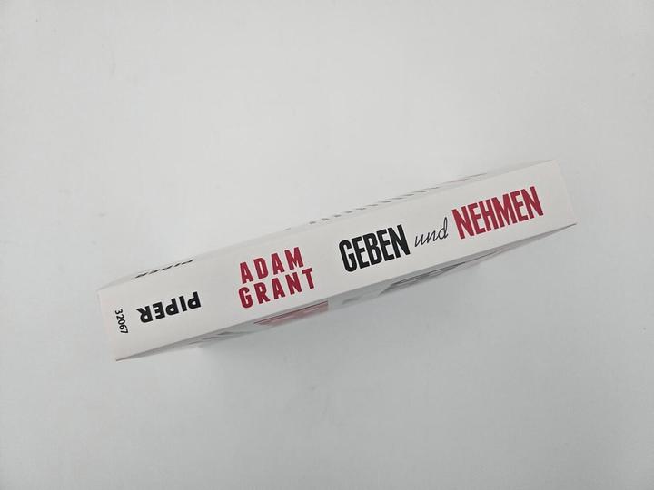 Actual product image Geben und Nehmen (German, Adam Grant, Sonja Schuhmacher, Sabine Hedinger, Bernhard Jendricke, Peter Robert, 2024)