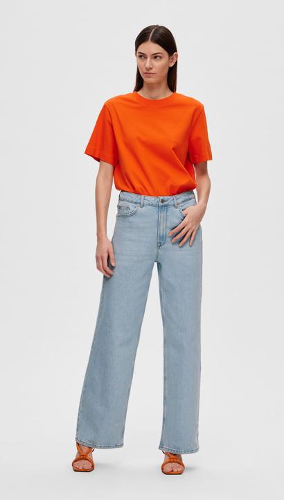 Image du produit Selected Femme Jeans taille haute bleu clair (W31/L32)