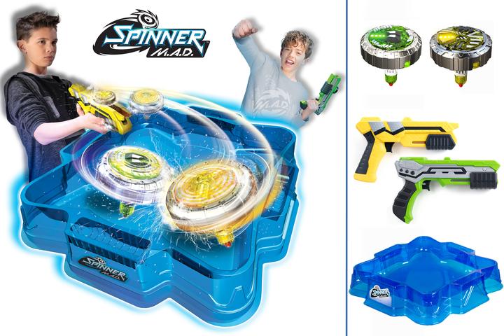 Actual product image Silverlit Spinner Mad Deluxe Battle