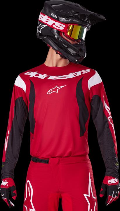 Image du produit Alpinestars Jersey 25 Fluid Haul Red (L)