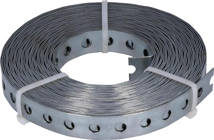 Immagine prodotto Helpmate Lochband, 17x0,8 mm, sendzimirverzinkt, 10 m (Striscia perforata)