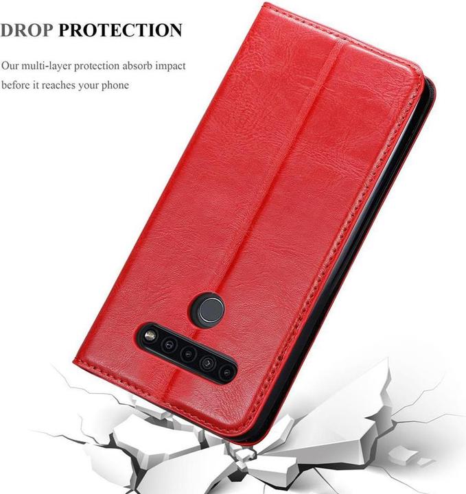 Produktbild Cadorabo Book Invisible Magnet Cover (LG KQ51)