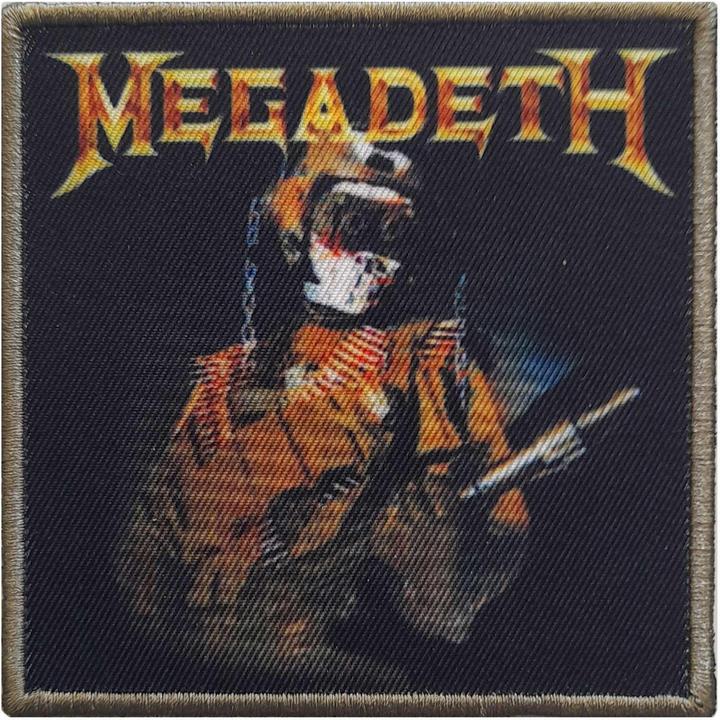 Megadeth Standardgrösse Aufnäher zum Aufbügeln