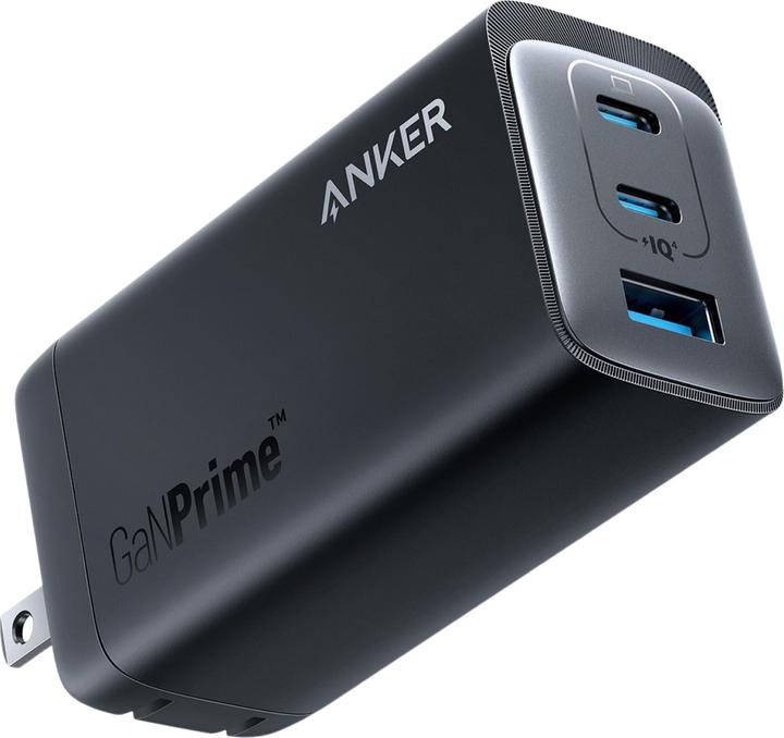 Anker 737 GaN III 3-poorts oplader 2*C()+1*A(), EU (120 W)