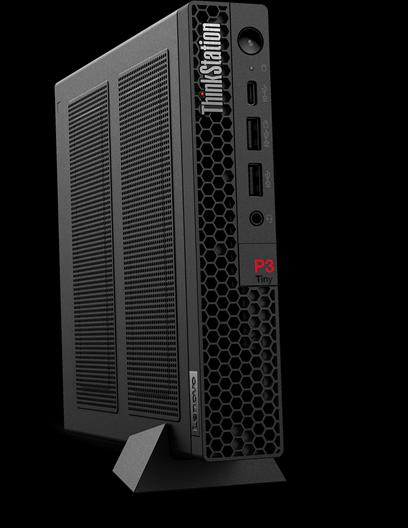 Actual product image Lenovo ThinkStation P3 Tiny (Intel Core i7-14700, 32 GB, 1000 GB, T400)