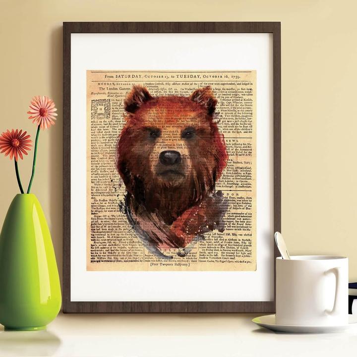 Image du produit Walplus Ours (30 x 40 cm)