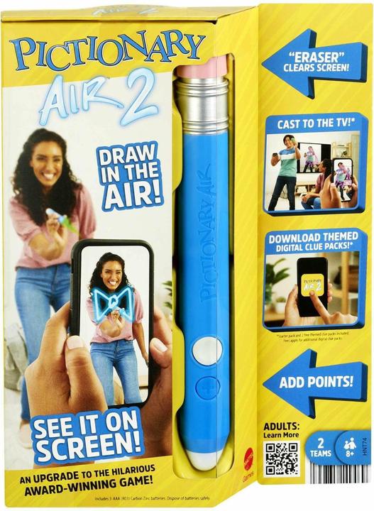 Produktbild Mattel Games Pictionary Air 2 (Multilingual)