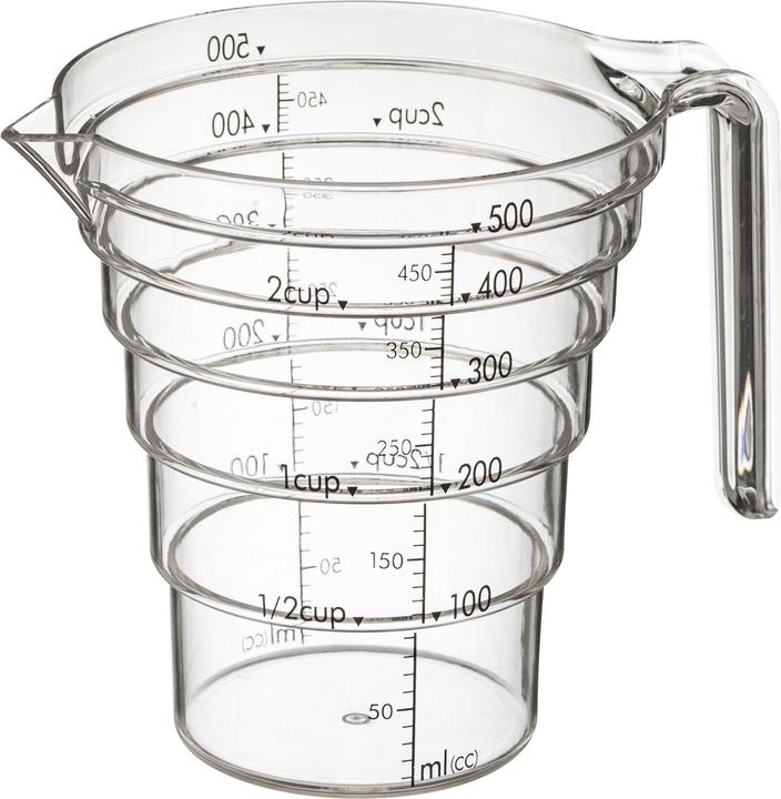 Actual product image Yamazaki Measuring jug (500 ml) LAYER (500 ml)