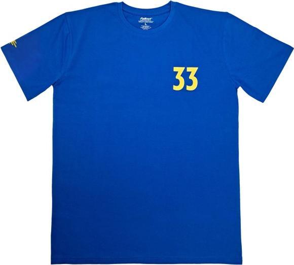 Immagine prodotto Dpi Merchandising Maglietta Fallout ""Vault 33"" Blu (XL)
